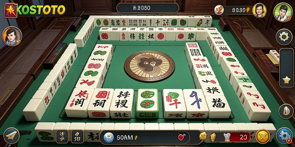 Tampilan gameplay KOSTOTO yang seru dan menarik.