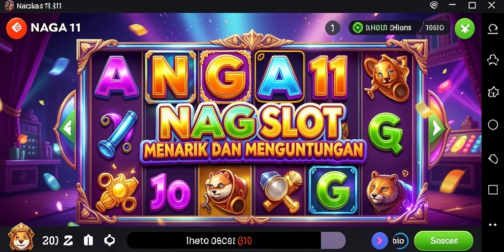 Tampilan gameplay menarik NAGA11 dengan grafis yang memukau.