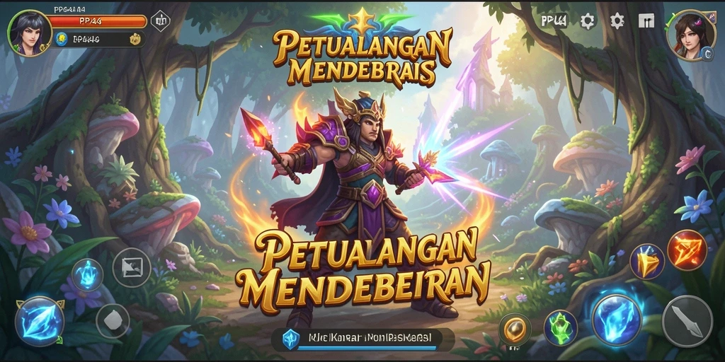 Tangkapan layar gameplay PP444 yang menampilkan pertempuran epik.
