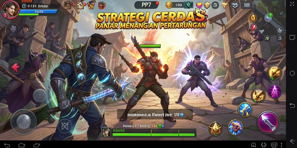 Tampilan screenshot gameplay PP7 yang menampilkan aksi strategi yang mendebarkan.