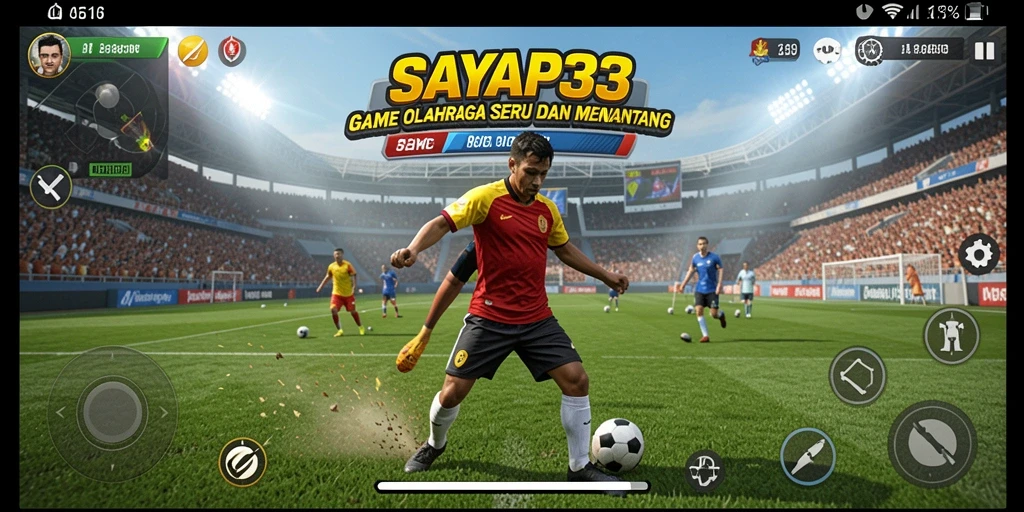 Tampilan gameplay <strong>SAYAP33</strong> yang mendebarkan dan penuh aksi.